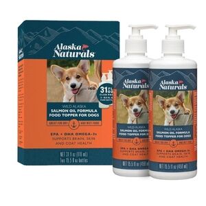 Alaska Naturals Salmon Oil, 15.5 Fluid Ounce Two 2 Pack